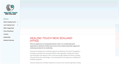 Desktop Screenshot of healingtouchnz.com