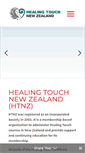 Mobile Screenshot of healingtouchnz.com